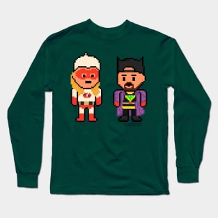 Pixel Bluntman and Chronic Long Sleeve T-Shirt